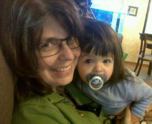 Naomi has long forgotten her hospital stay. Mom has not! 