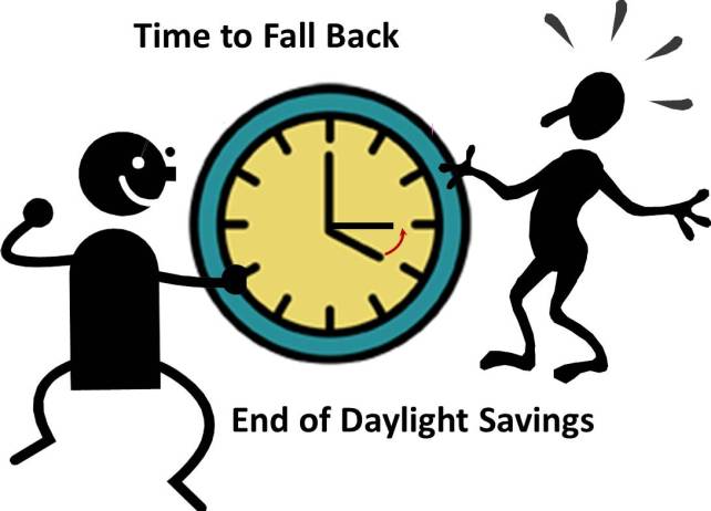 Daylight Savings Ends