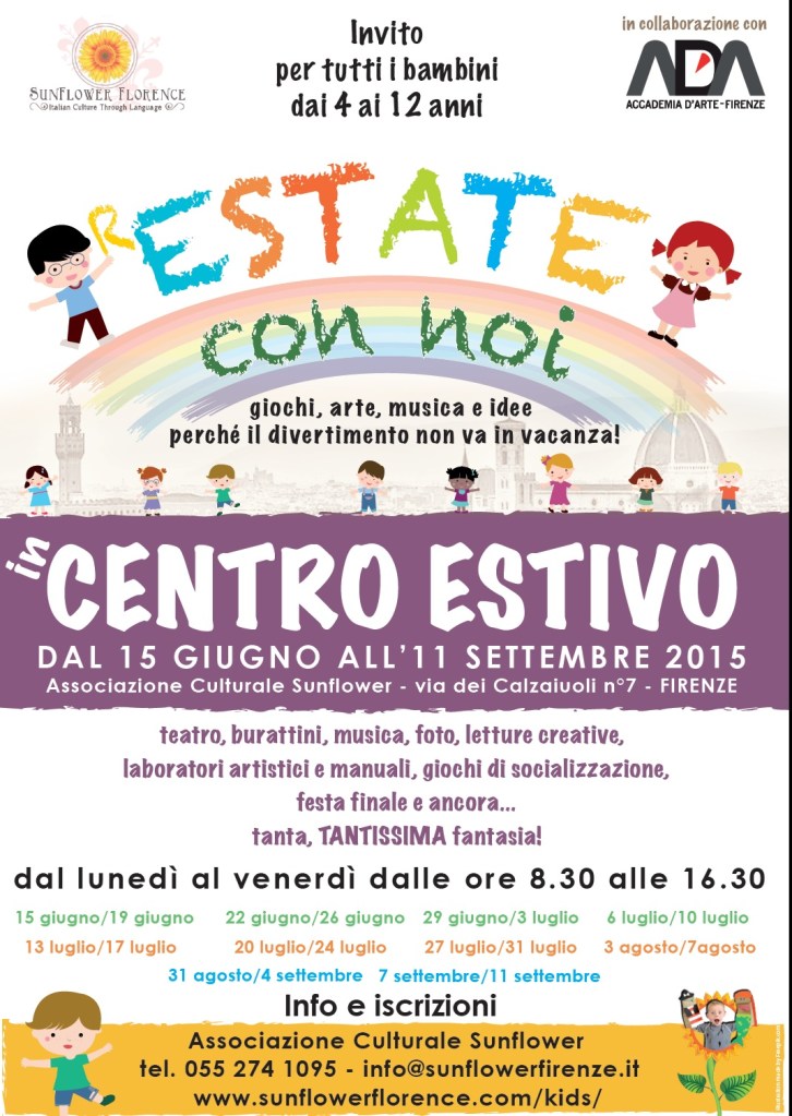 summer camp sunflower