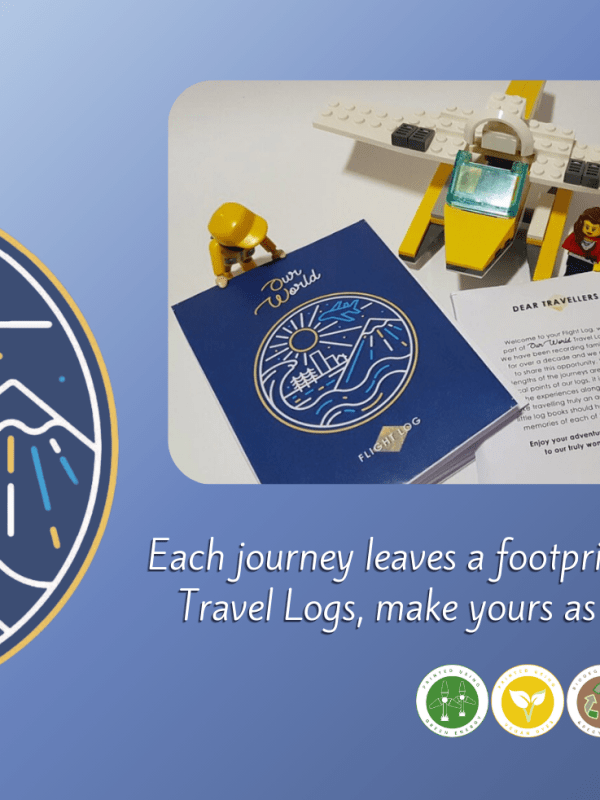 Green Travel Made Easy for Expat Moms with Our World Travel&nbsp;Logs!